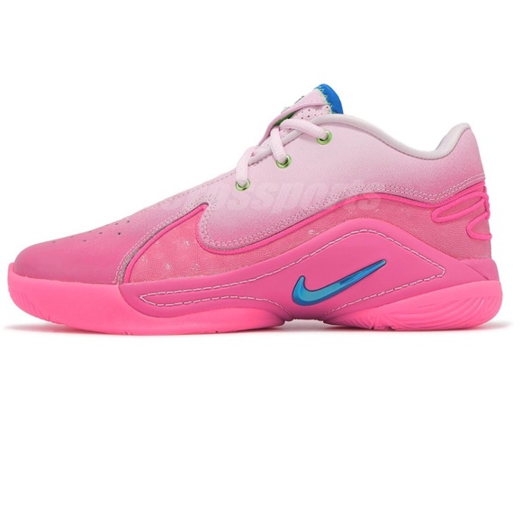 Nike Mens Lebron XXII SN (I Promise) Pink and Blue Sneakers - Picture 11 of 14